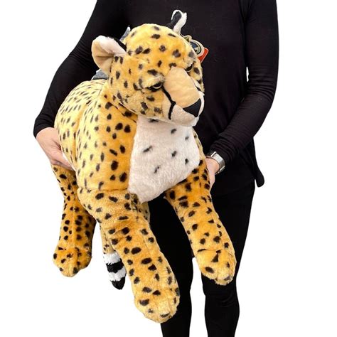 large plush cheetah